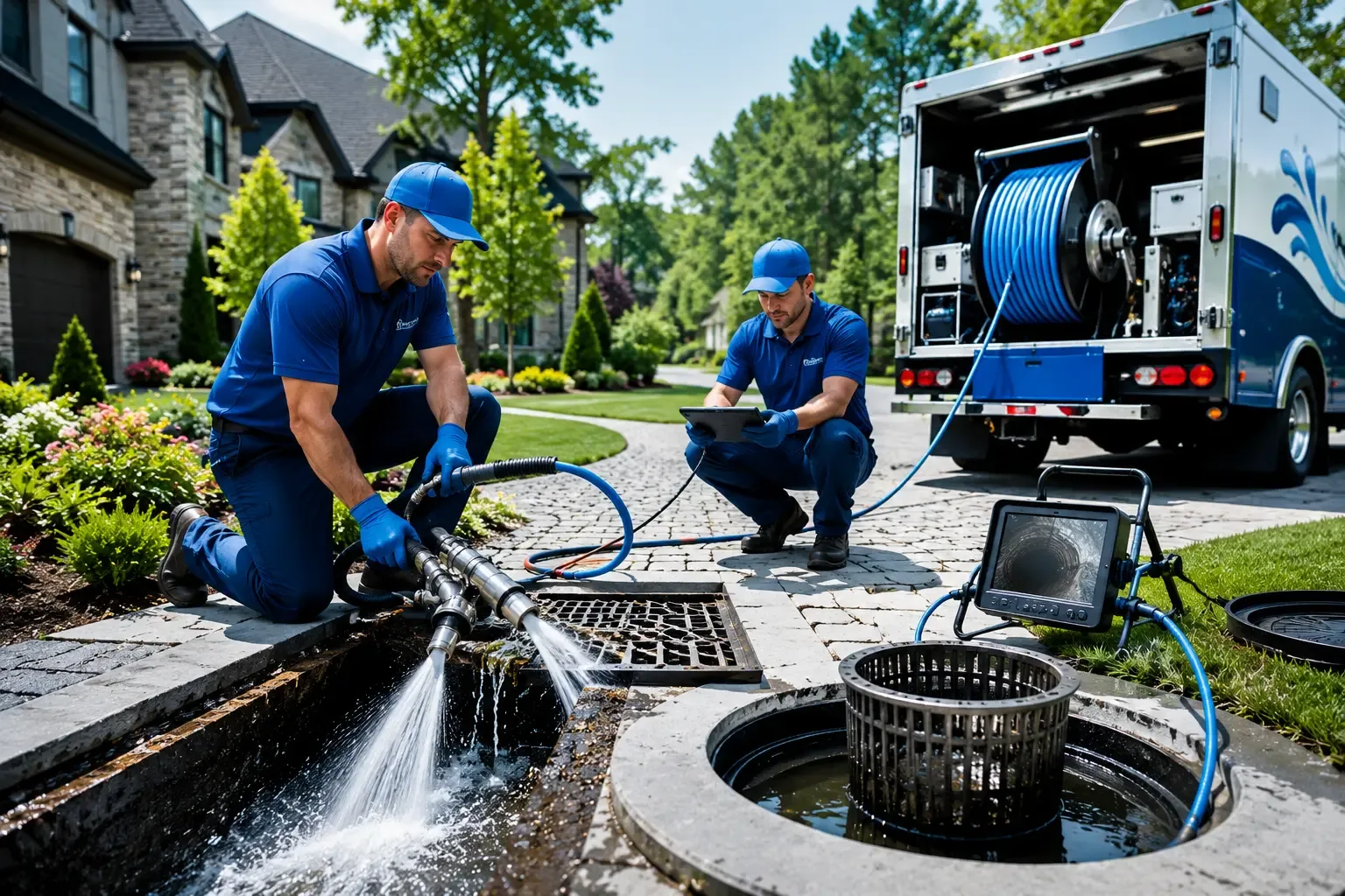 Local outdoor drain cleaning professionals in Mantua, OH